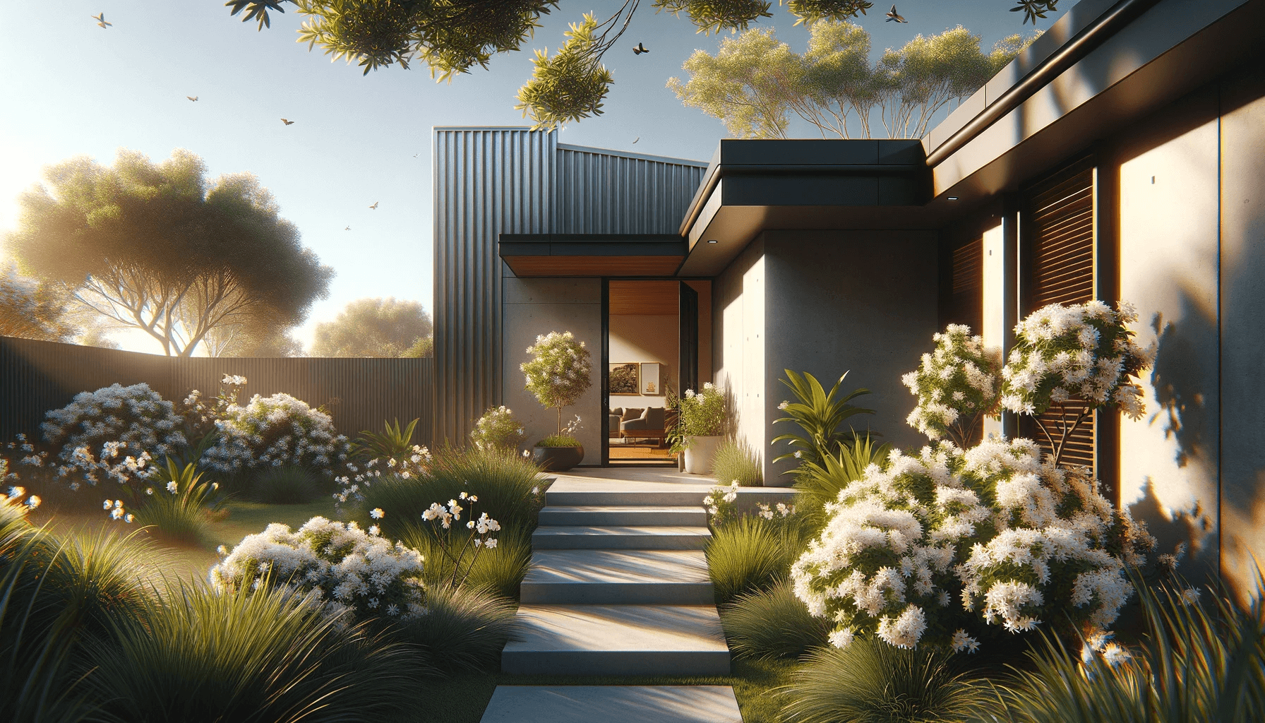 DALL·E 2023-11-15 13.48.23 - A modern yet distinctly Australian house